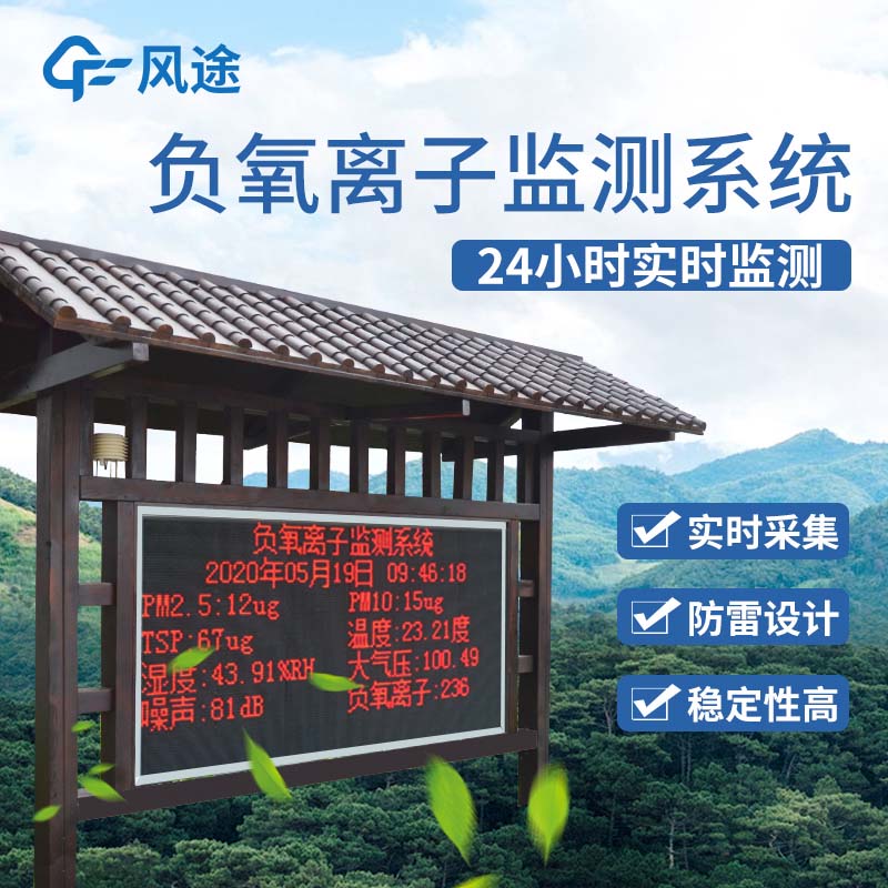 景區(qū)為什么建設負氧離子監(jiān)測系統(tǒng)？